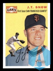 2003 Topps Heritage #403 J.T. Snow SP Giants